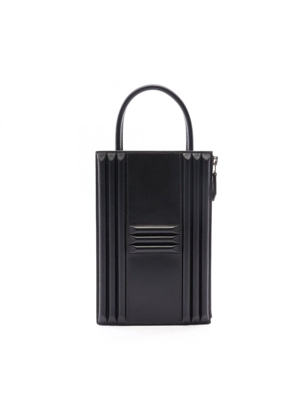 Hermes Handbag Cadena Bag Black